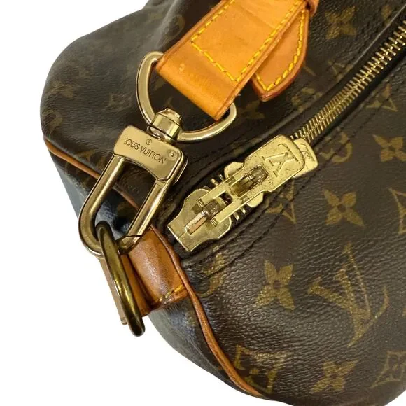 Louis Vuitton Monogram Keepall Bandouliere 55 With Strap COA Included - Picture 4 of 14